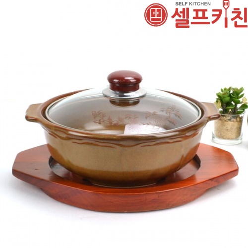 홍익고향맛냄비 내열도자기 웰빙세라믹 황토 친환경 칼국수 수제비 찌개